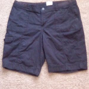 St. Johns Bay Regular Fit Shorts Cargo y2k Paint Women